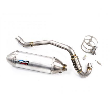 Echappement DOMA Racing PowerBomb Sil MX + Ligne INOX RFZ