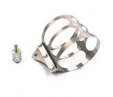 Echappement DOMA Racing PowerBomb Sil MX + Ligne INOX RFZ