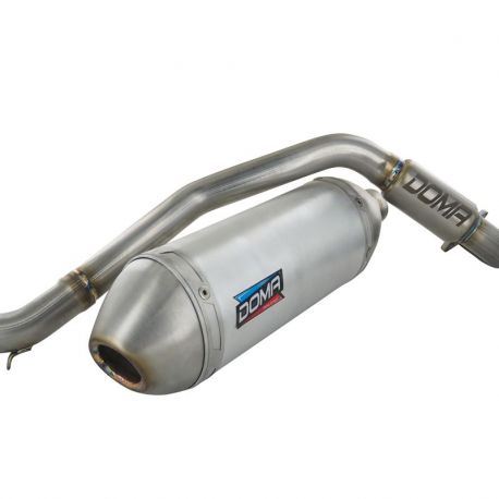 Echappement DOMA Racing PowerBomb Sil MX + Ligne INOX RFZ