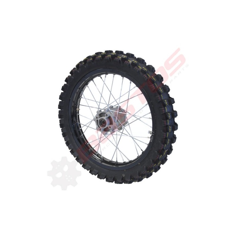 Roue Complète Arrière 18" Aluminium - ERZ PRO 250 (Axe 15mm)