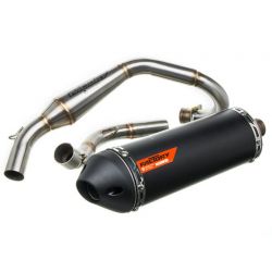 Exaust YCF FACTORY Black Edition "INOX" (YCF, CRF50, KLX)