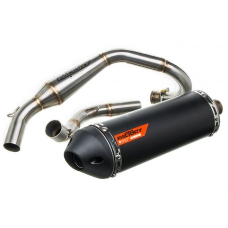 Exaust YCF FACTORY Black Edition "INOX" (YCF, CRF50, KLX)