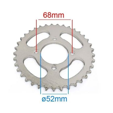 Couronne 428 - ø52mm - 37 dents