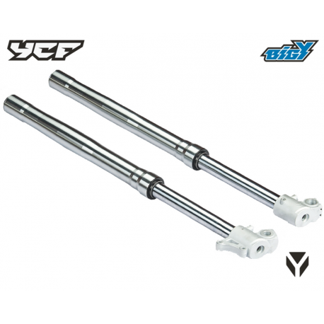 Fourche inversée Pit Bike YCF -  785mm (Té 45/48mm) - Etrier 51mm