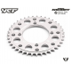 Couronne 420 CNC Argent YCF 4 trous (41,43 Dents)