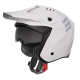 Casque SHOT JUMP SOLID - White Glossy