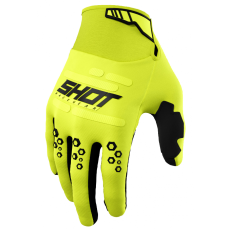 Gants cross Shot 2024 Drift Spider - Noir