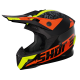 Casque SHOT KID AIRFIT - Black Neon Orange Glossy