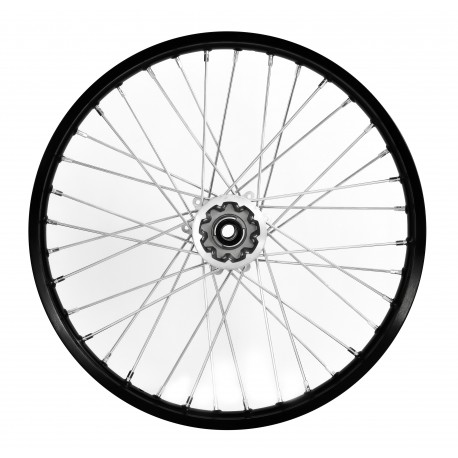 Jante Moteur Avant 21" Alu  (Axe 15mm) - Noir