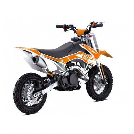 Pit Bike Bastos - L50cc Automatico - 10"/10" - Arrancione