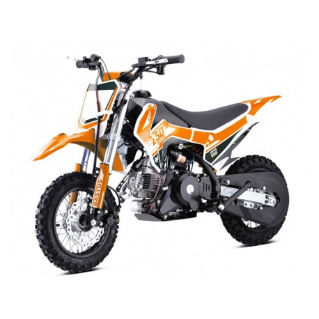 Pit Bike Bastos - L50cc Automatico - 10"/10" - Arrancione