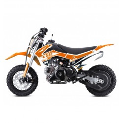 Pit Bike Bastos - L50cc Automatico - 10"/10" - Arrancione