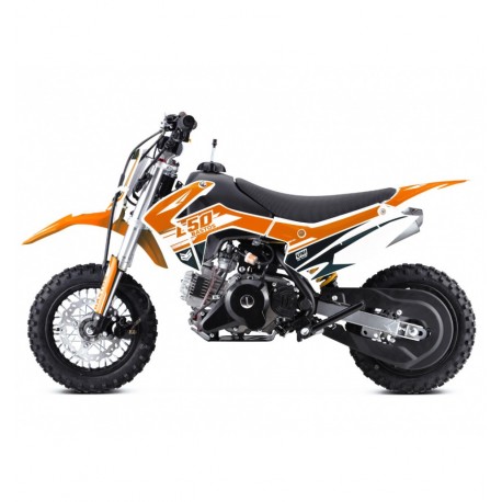 Pit Bike Bastos - L50cc Automatico - 10"/10" - Arrancione