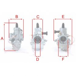 Carburateur 26mm - Molkt