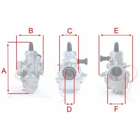 Carburatore 26mm Molkt