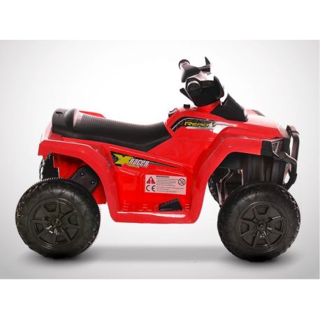 Quad Electrique Enfant KINGTOYS - Bison 20W - Rouge
