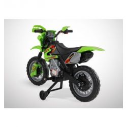 Moto Electrique Enfant KINGTOYS - Cobra 18W - Vert