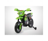Moto Electrique Enfant KINGTOYS - Cobra 18W - Vert