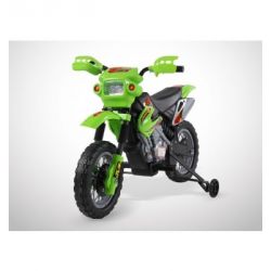 Moto Electrique Enfant KINGTOYS - Cobra 18W - Vert