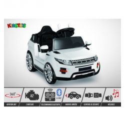 Voiture Electrique Enfant KINGTOYS Lander 50W - Blanc