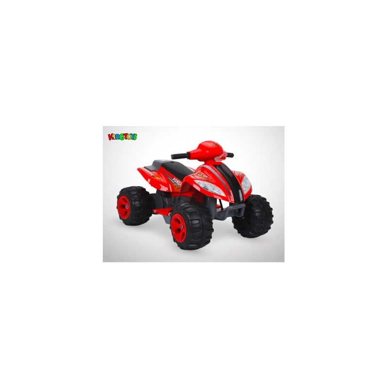 Quad Électrique Enfant Varox 20W / 6V Rouge KINGTOYS