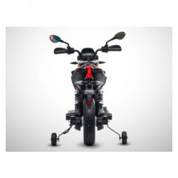 Moto Electrique Enfant KINGTOYS - Aprilia Dorsoduro 900 36W - Noir