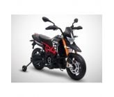 Moto Electrique Enfant KINGTOYS - Aprilia Dorsoduro 900 36W - Noir