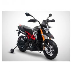 Moto Electrique Enfant KINGTOYS - Aprilia Dorsoduro 900 36W - Noir