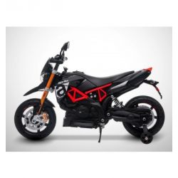 Moto Electrique Enfant KINGTOYS - Aprilia Dorsoduro 900 36W - Noir