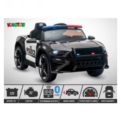 Voiture Electrique Enfant KINGTOYS Mustang 60W - Police