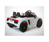 Voiture Electrique Enfant KINGTOYS Audi R8 Spyder 40W - Blanc