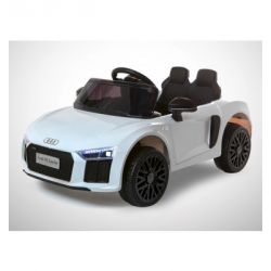 Voiture Electrique Enfant KINGTOYS Audi R8 Spyder 40W - Blanc