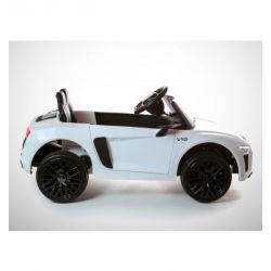 Voiture Electrique Enfant KINGTOYS Audi R8 Spyder 40W - Blanc