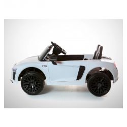 Voiture Electrique Enfant KINGTOYS Audi R8 Spyder 40W - Blanc