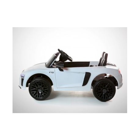 Voiture Electrique Enfant KINGTOYS Audi R8 Spyder 40W - Blanc