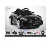 Voiture Electrique 1 Place Enfant KINGTOYS Mercedes GT-R AMG 70W - Noir