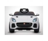 Voiture Electrique 2 Places Enfant KINGTOYS Jaguar F-TYPE SVR 50W - Blanc