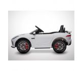 Voiture Electrique 2 Places Enfant KINGTOYS Jaguar F-TYPE SVR 50W - Blanc