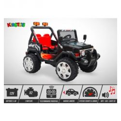 Voiture Electrique 2 Places Enfant KINGTOYS 4x4 Moutain 70W - Noir