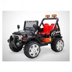 Voiture Electrique 2 Places Enfant KINGTOYS 4x4 Moutain 70W - Noir