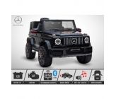 Voiture Electrique 1 Place Enfant KINGTOYS Mercedes G 63 AMG 50W - Noir