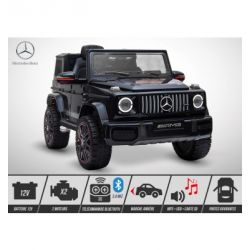 Voiture Electrique 1 Place Enfant KINGTOYS Mercedes G 63 AMG 50W - Noir