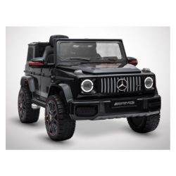 Voiture Electrique 1 Place Enfant KINGTOYS Mercedes G 63 AMG 50W - Noir