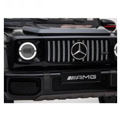 Voiture Electrique 1 Place Enfant KINGTOYS Mercedes G 63 AMG 50W - Noir