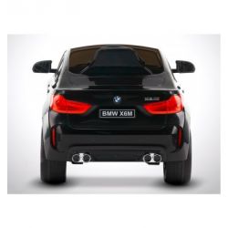  Voiture Electrique 1 Place Enfant KINGTOYS BMW X6M 70W - Noir