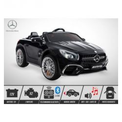 Voiture Electrique 2 Places Enfant KINGTOYS Mercedes SL 65 AMG 70W - Noir