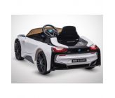 Voiture Electrique 1 Place Enfant KINGTOYS BMW I8 60W - Blanc