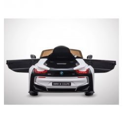 Voiture Electrique 1 Place Enfant KINGTOYS BMW I8 60W - Blanc