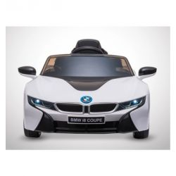 Voiture Electrique 1 Place Enfant KINGTOYS BMW I8 60W - Blanc