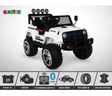 Voiture Electrique 2 Places Enfant 180W 4x4 Jeep - Blanc